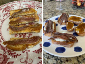 Anchovy Butter Toast