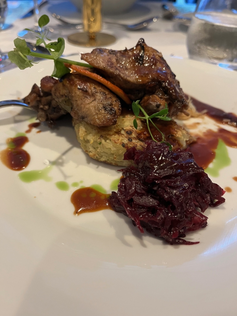 River cruise food