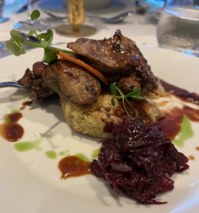 River cruise food