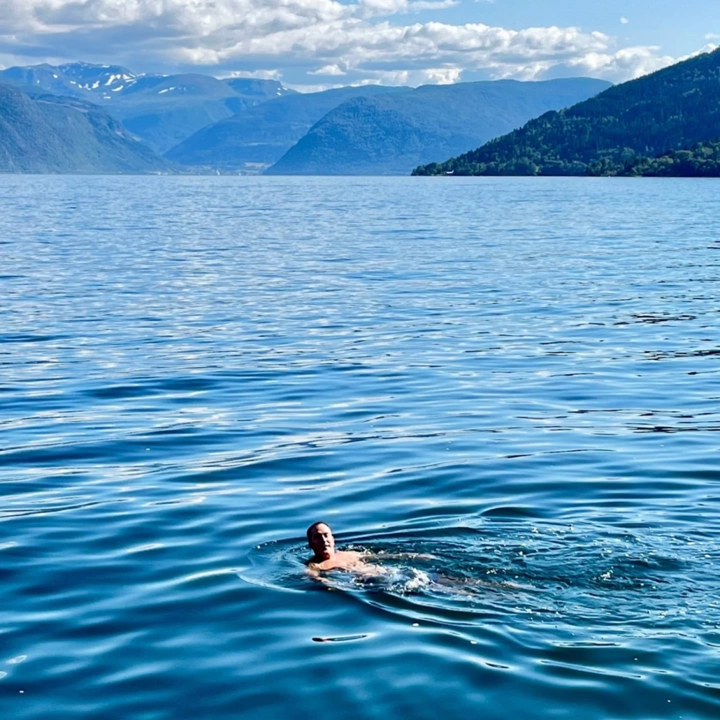 Swimming in Norway
