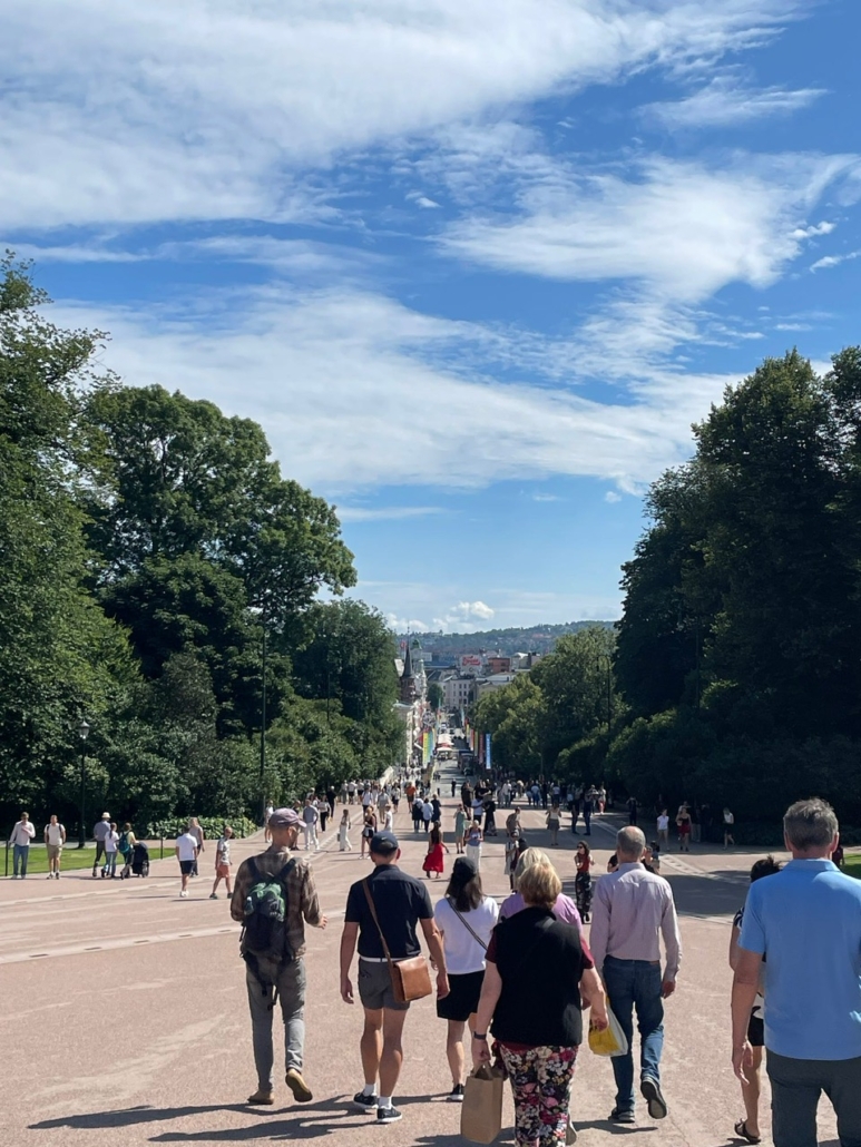 Walking in Oslo