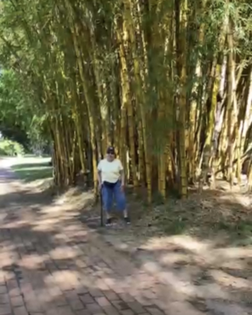 Winnie at Botanical Garden