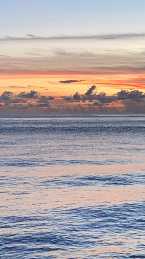 Sunset in Seychelles